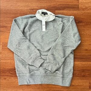 J. Crew Classic Gray Crewneck Sweater (unisex)
